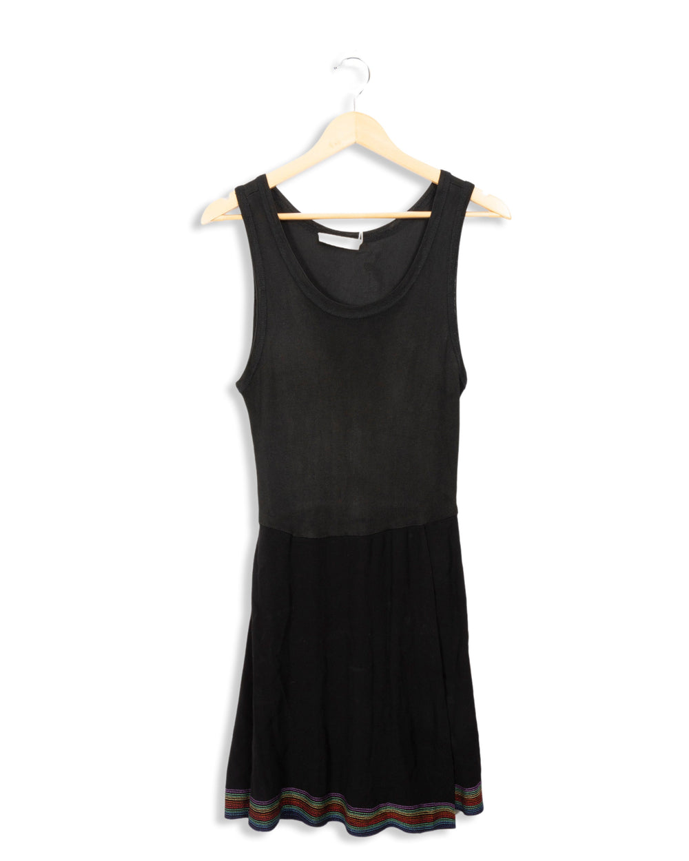 Robe noire avec détail multicolore - T2
