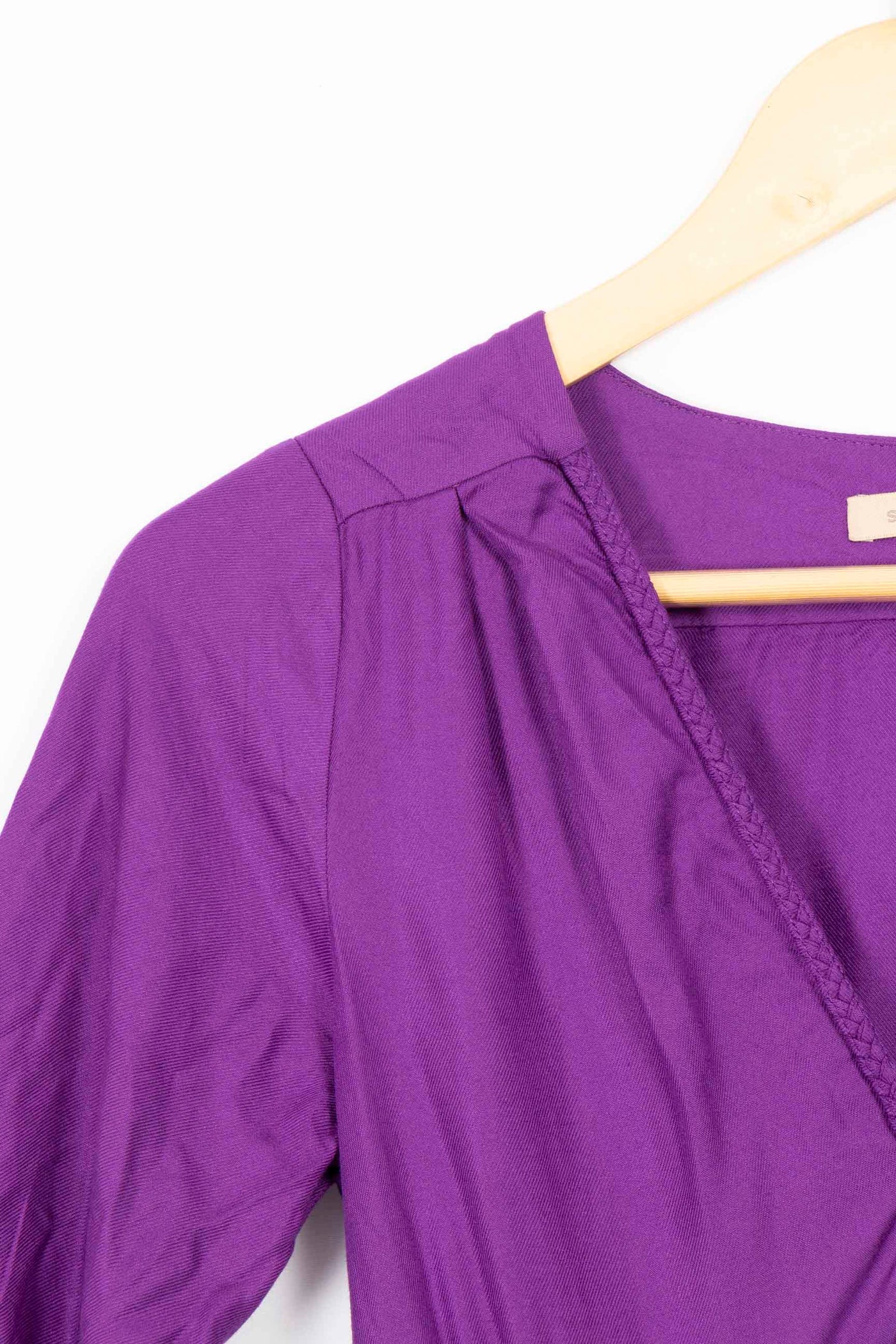 Robe courte violette - T2