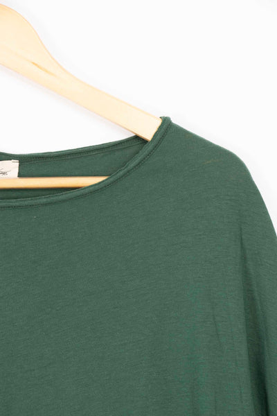 T-shirt large vert sapin - S