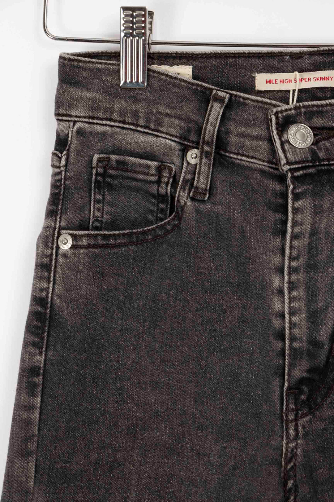 Gray skinny jeans - [22-23]