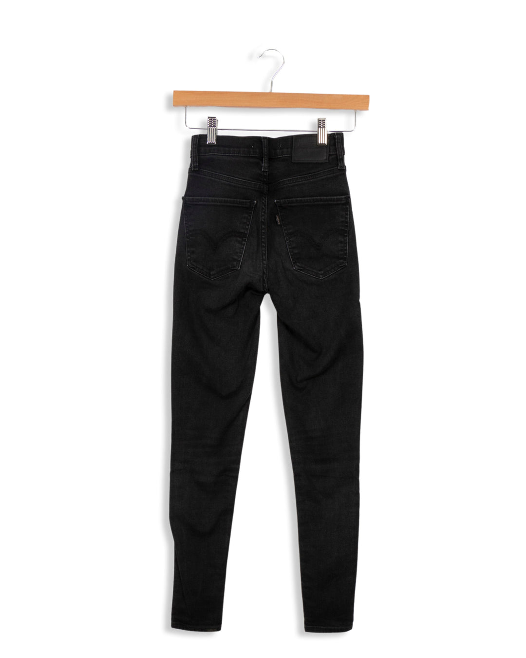 Schwarze Slim-Jeans - [22-23]