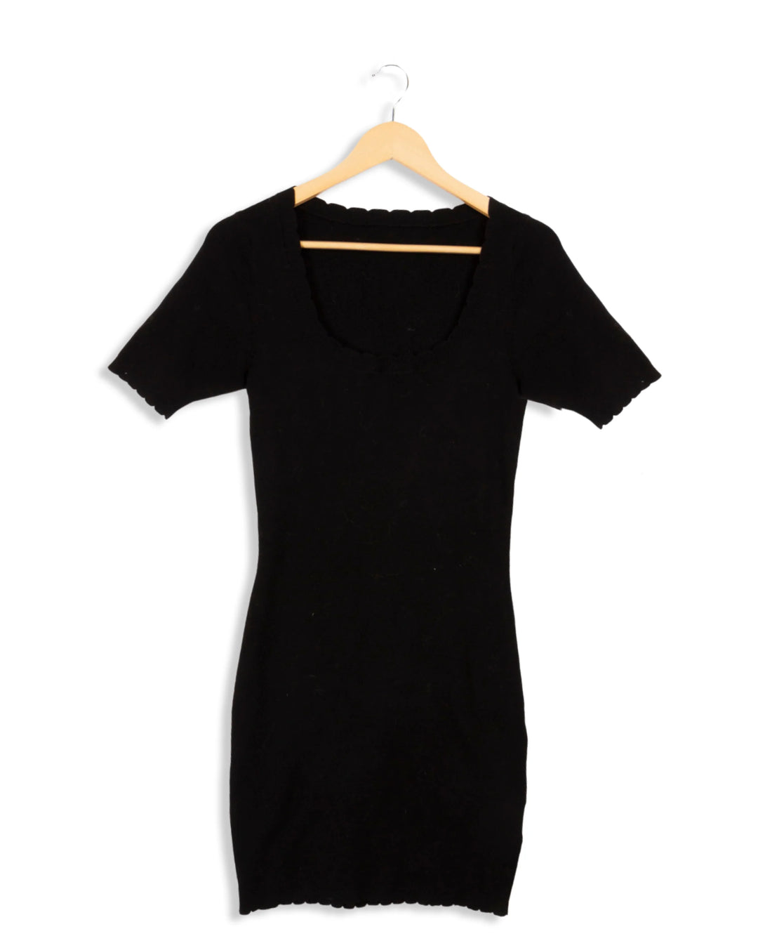 Robe courte noire - S