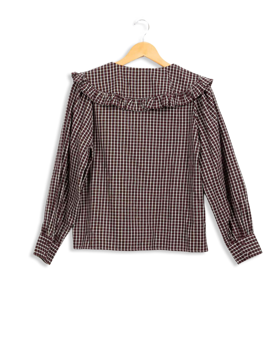 Petite Mendigote checked blouse - S