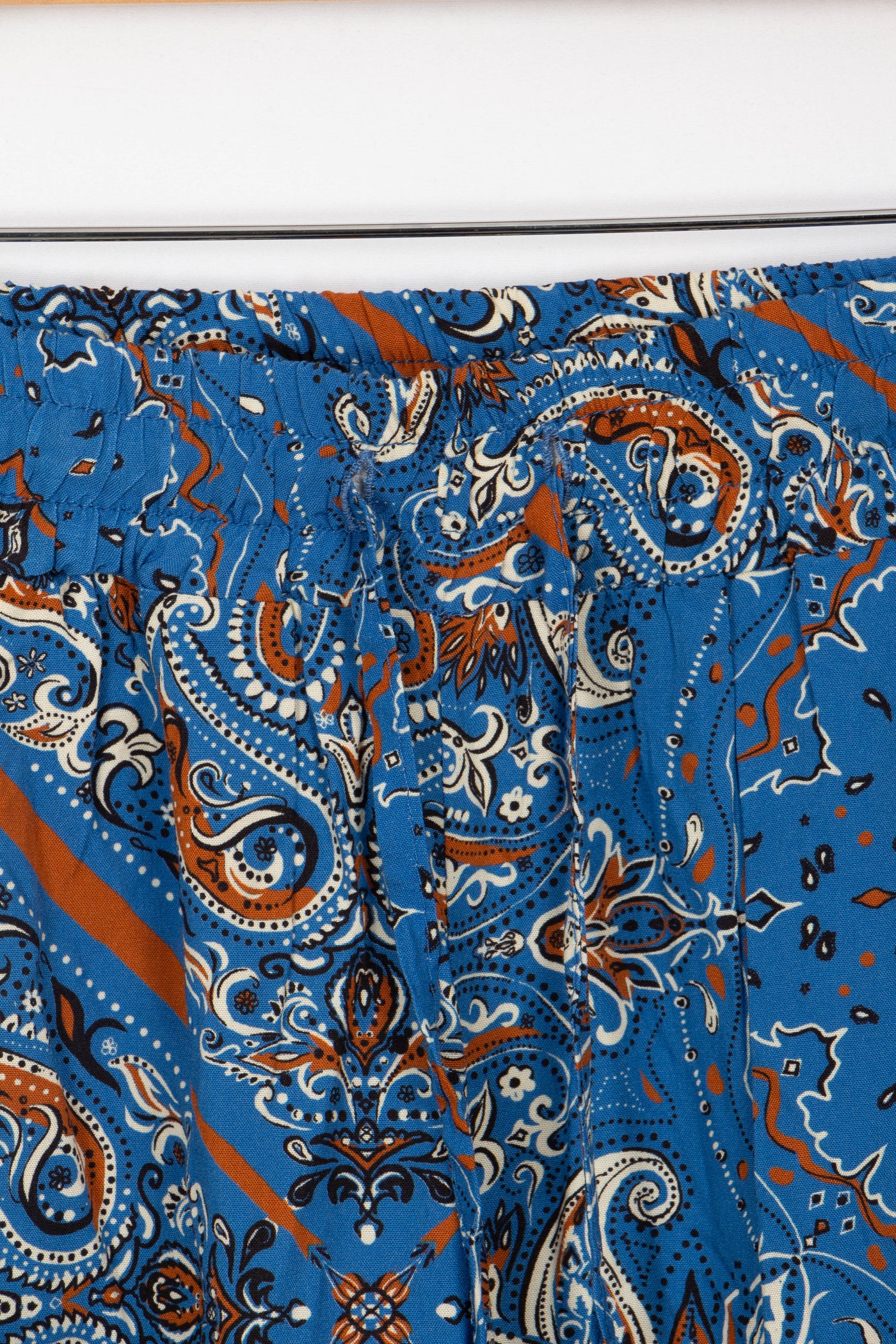 Pantalon Bacchia bleu - La Fée Maraboutée