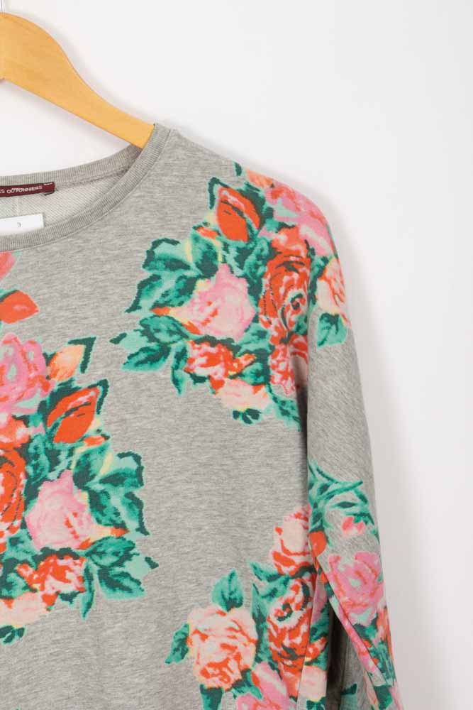 Floral sweatshirt - Comptoir des Cotonniers - T2