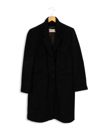 Manteau long noir - 44