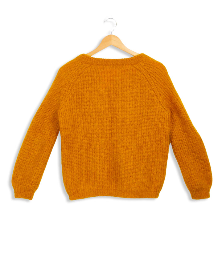Orange knit sweater Des petits Hauts - T1
