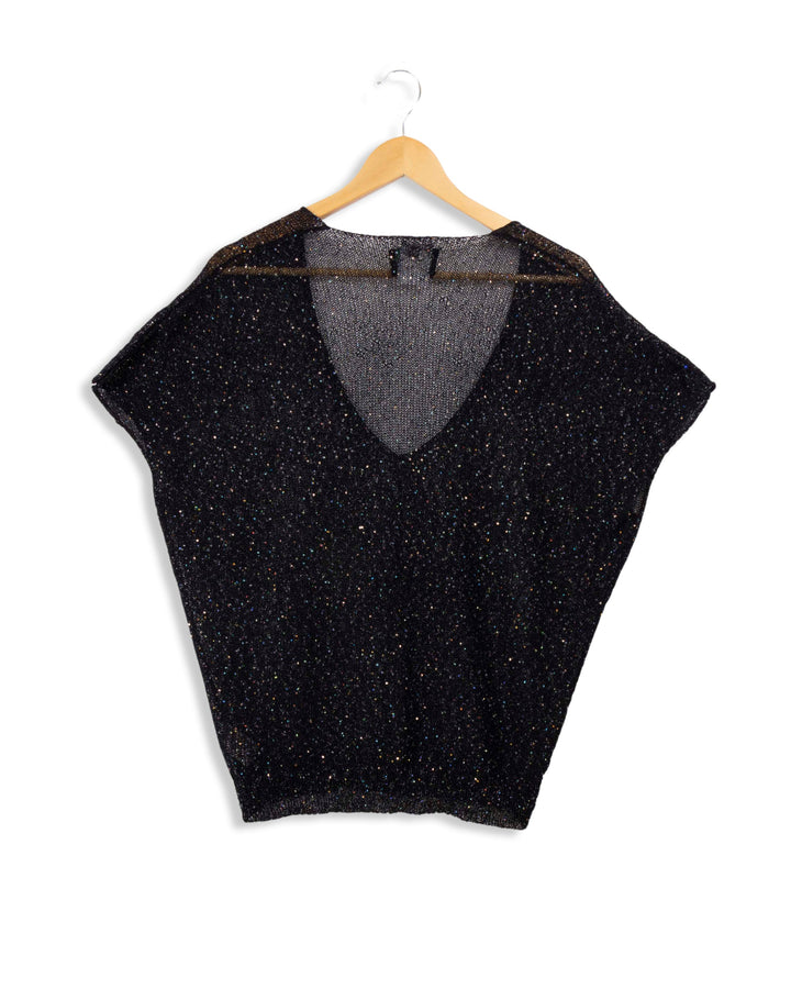 Zadig&amp;Voltaire light rhinestone sweater - L