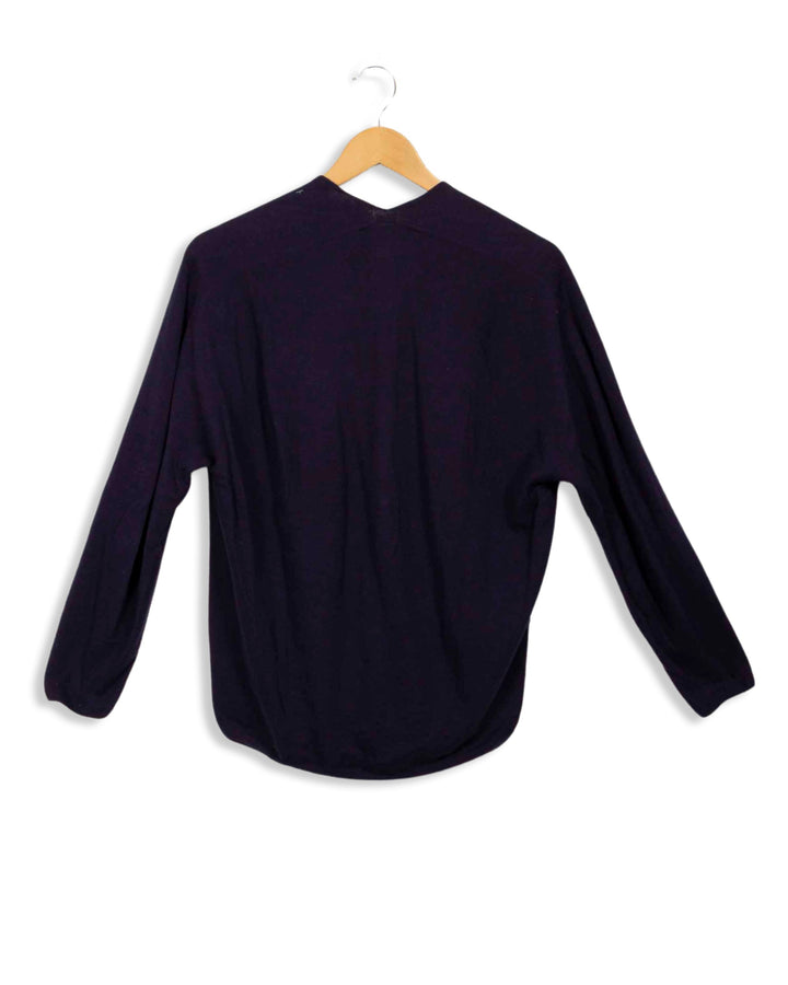 Blue V-neck sweater Comptoir des Cotonniers - T2