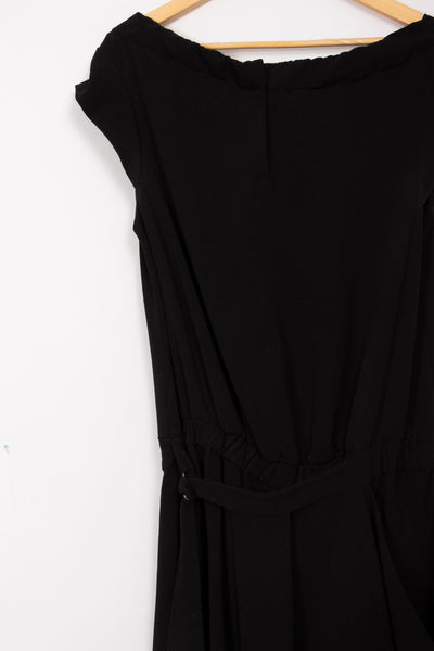 Robe portefeuille noire Vanessa Bruno - 40