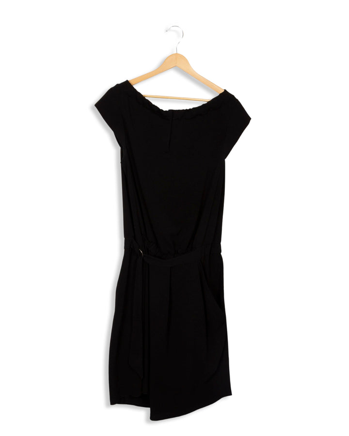 Robe portefeuille noire Vanessa Bruno - 40