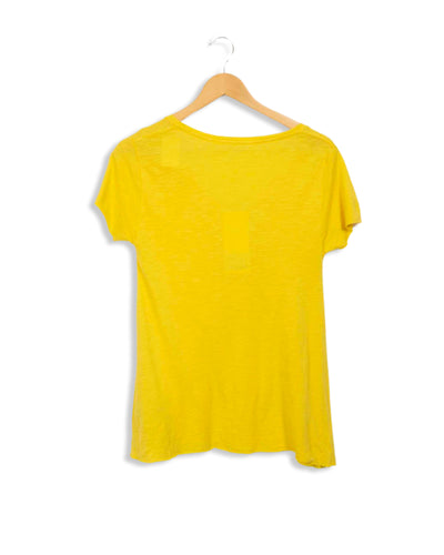 T-shirt jaune American Vintage - XS