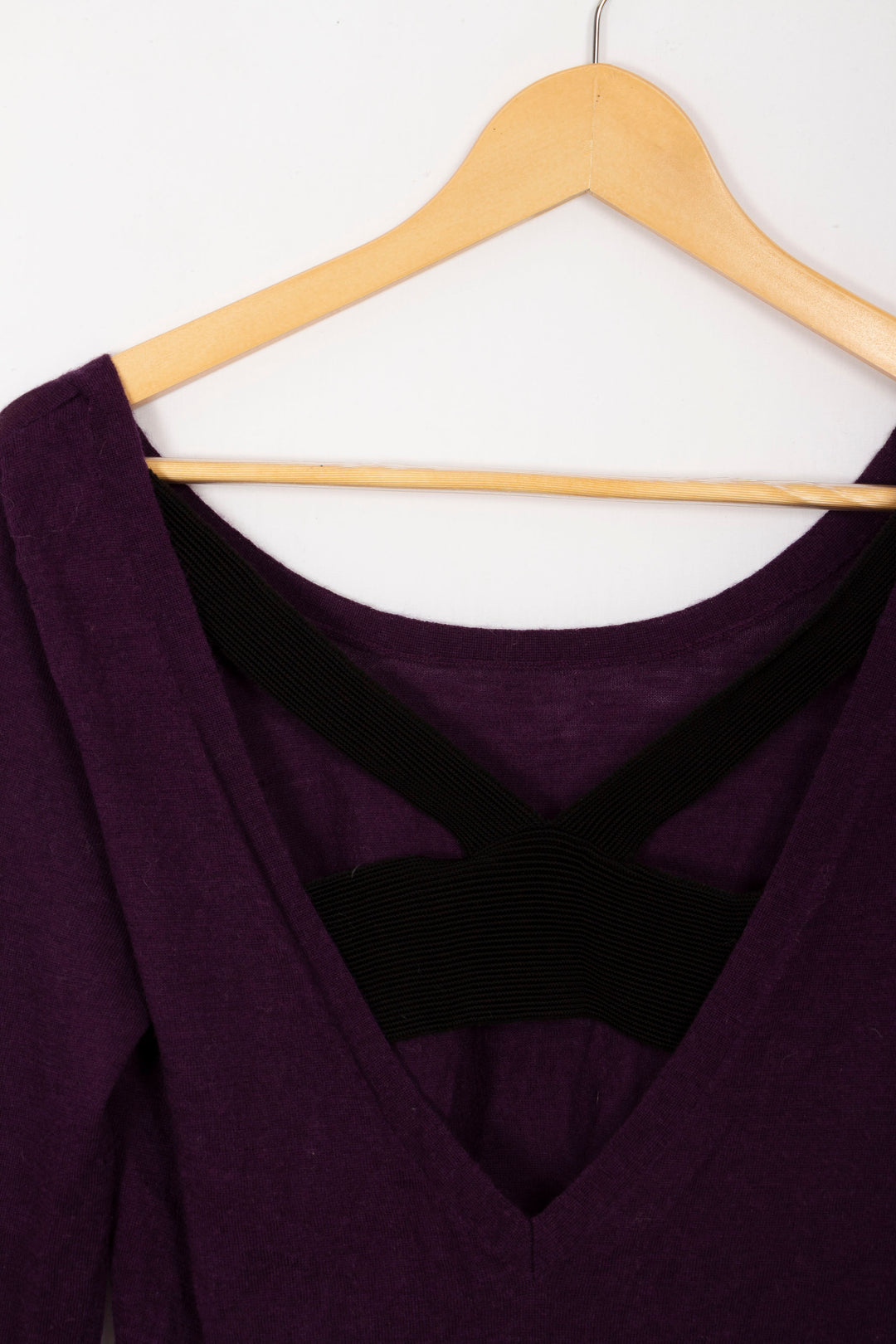 Sandro Purple Long Sleeve Sweater - T1