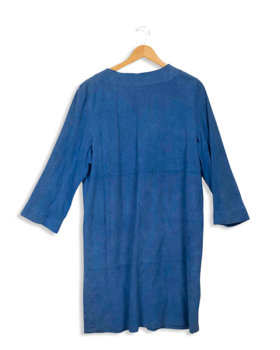 Robe bleue en daim Gerard Darel - 40