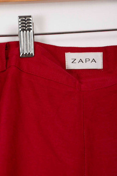 Pantalon coupe large rouge ZAPA - 46