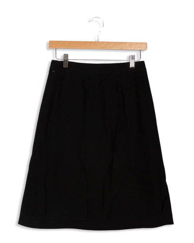 Jupe portefeuille noire A.P.C. - 34