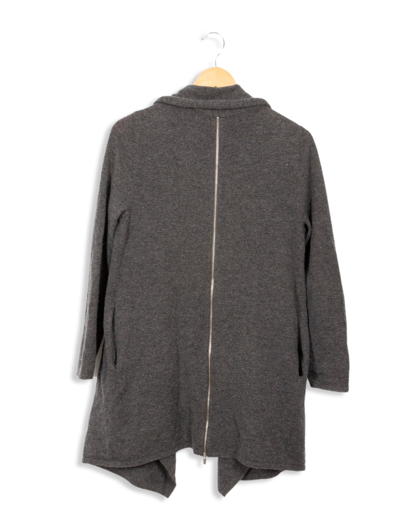 Gilet long gris The Kooples - XS