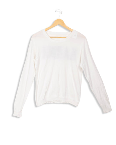 Pull blanc Karma col rond Zadig&Voltaire - S