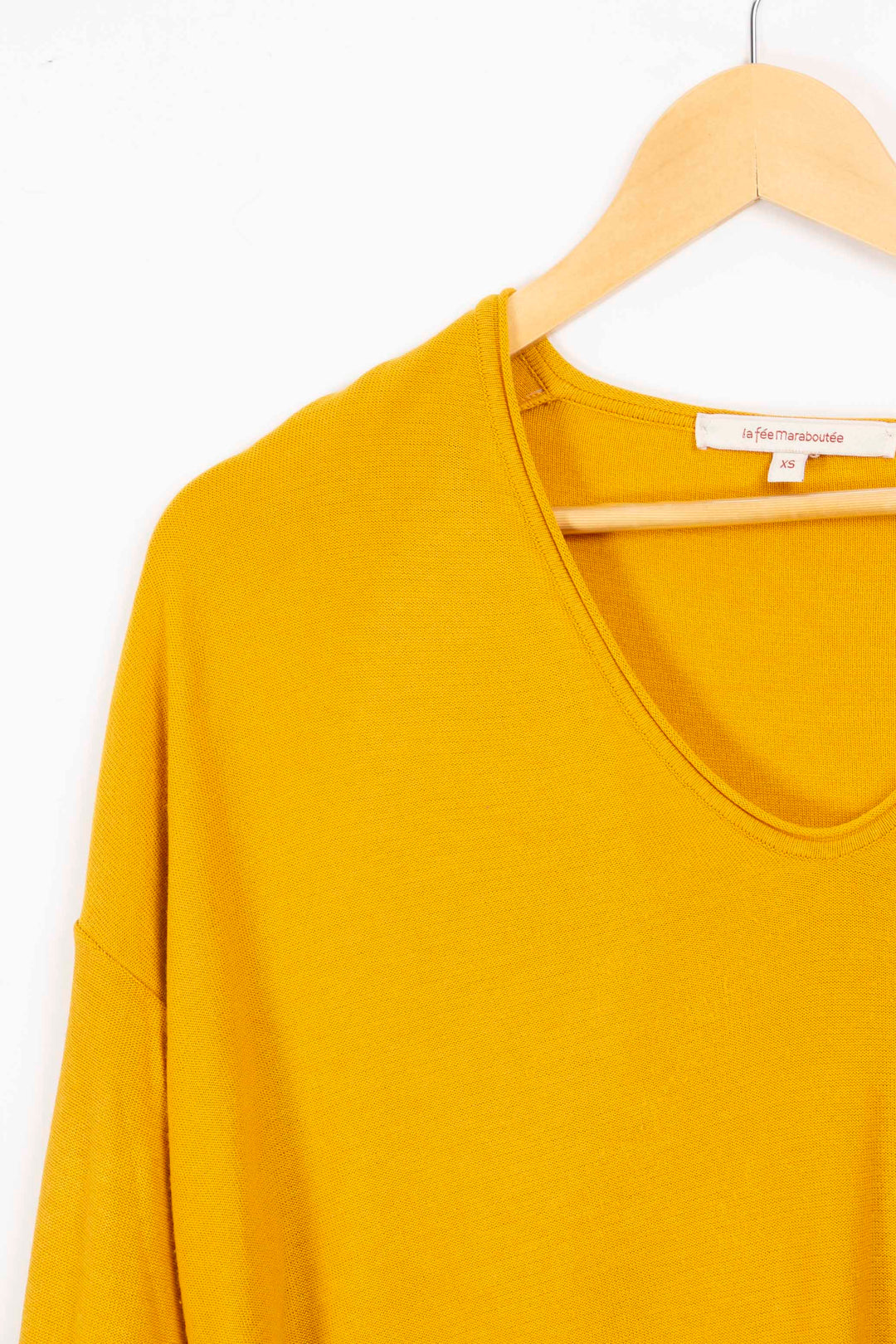 La Fée Maraboutée yellow sweater - XS