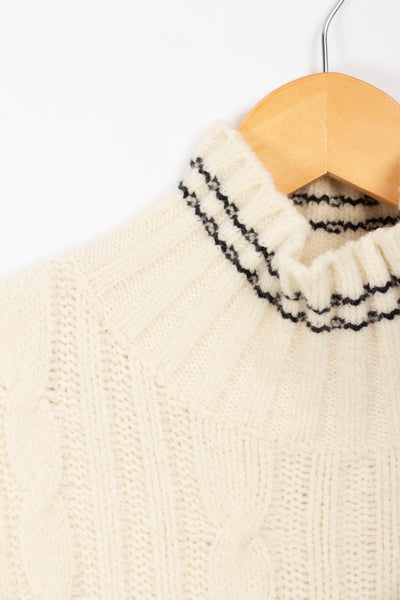 Pull-poncho écru Sandro - T0