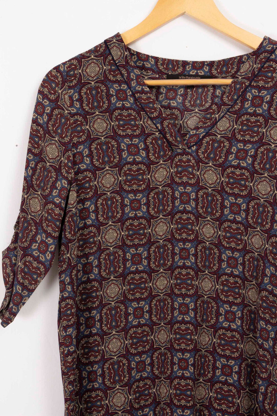 La Fée Maraboutée patterned blouse - 36
