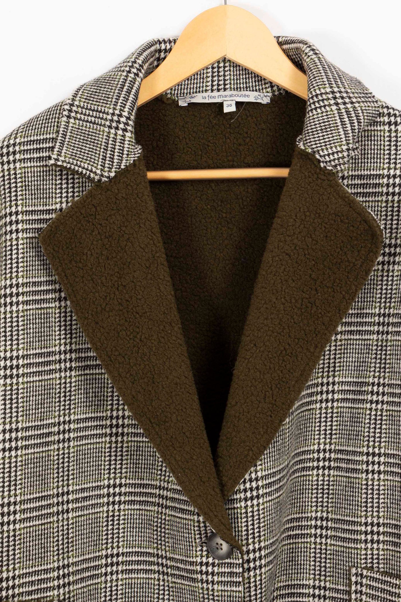 Manteau à carreaux La Fée Maraboutée - 38