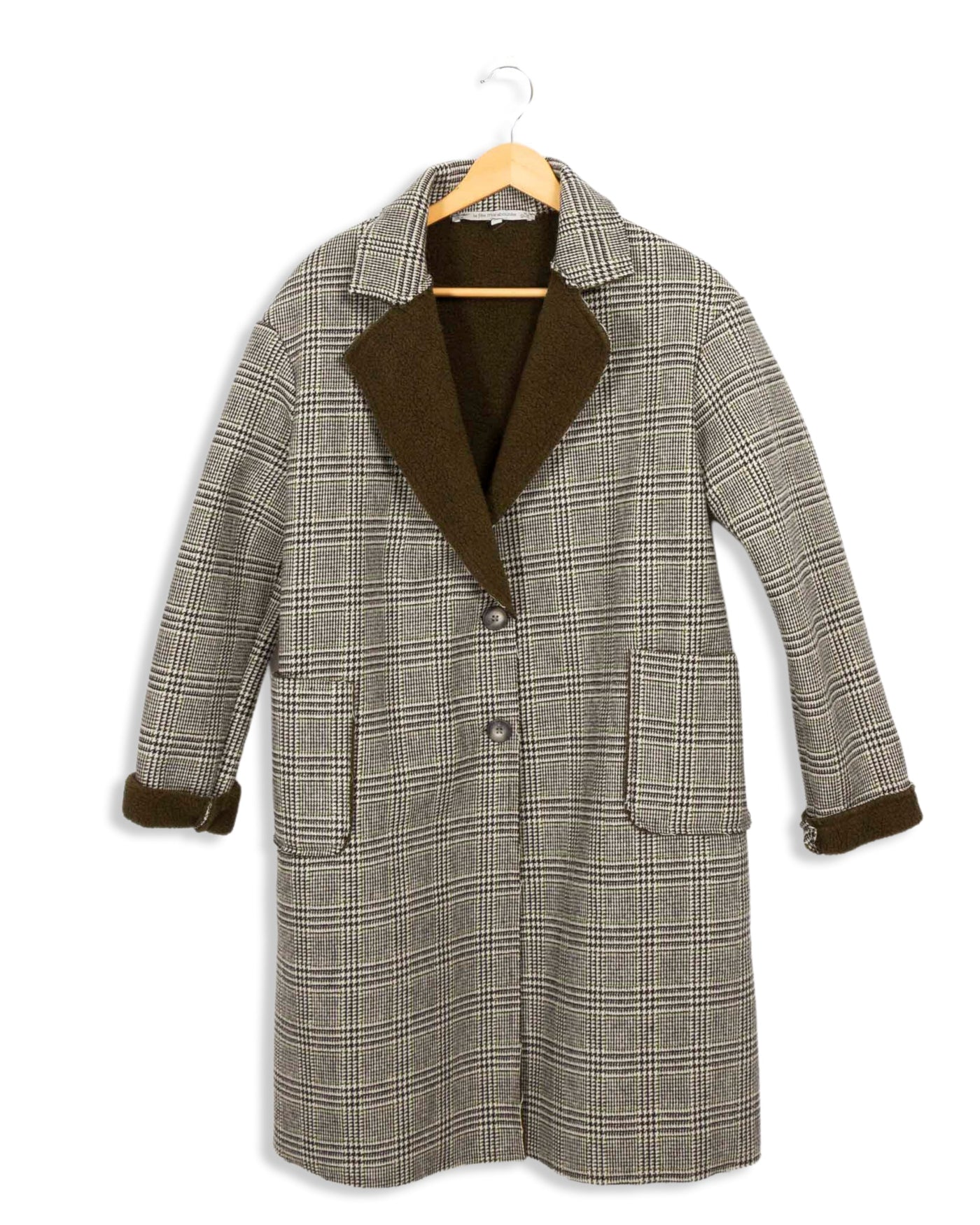 Manteau à carreaux La Fée Maraboutée - 38