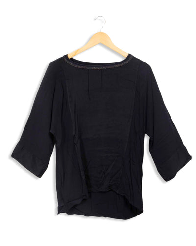 Blouse bleue La Fée Maraboutée - 36