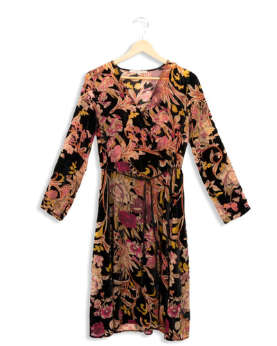 Robe longue à fleurs La Fée Maraboutée - 36