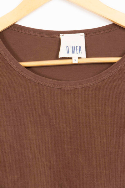 Robe longue marron O Mer - S