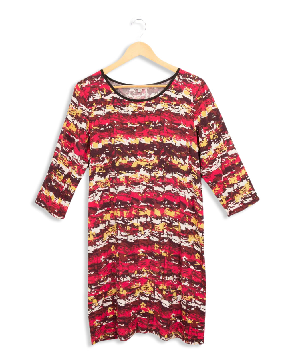Robe rose à motifs La Fée Maraboutée - 38