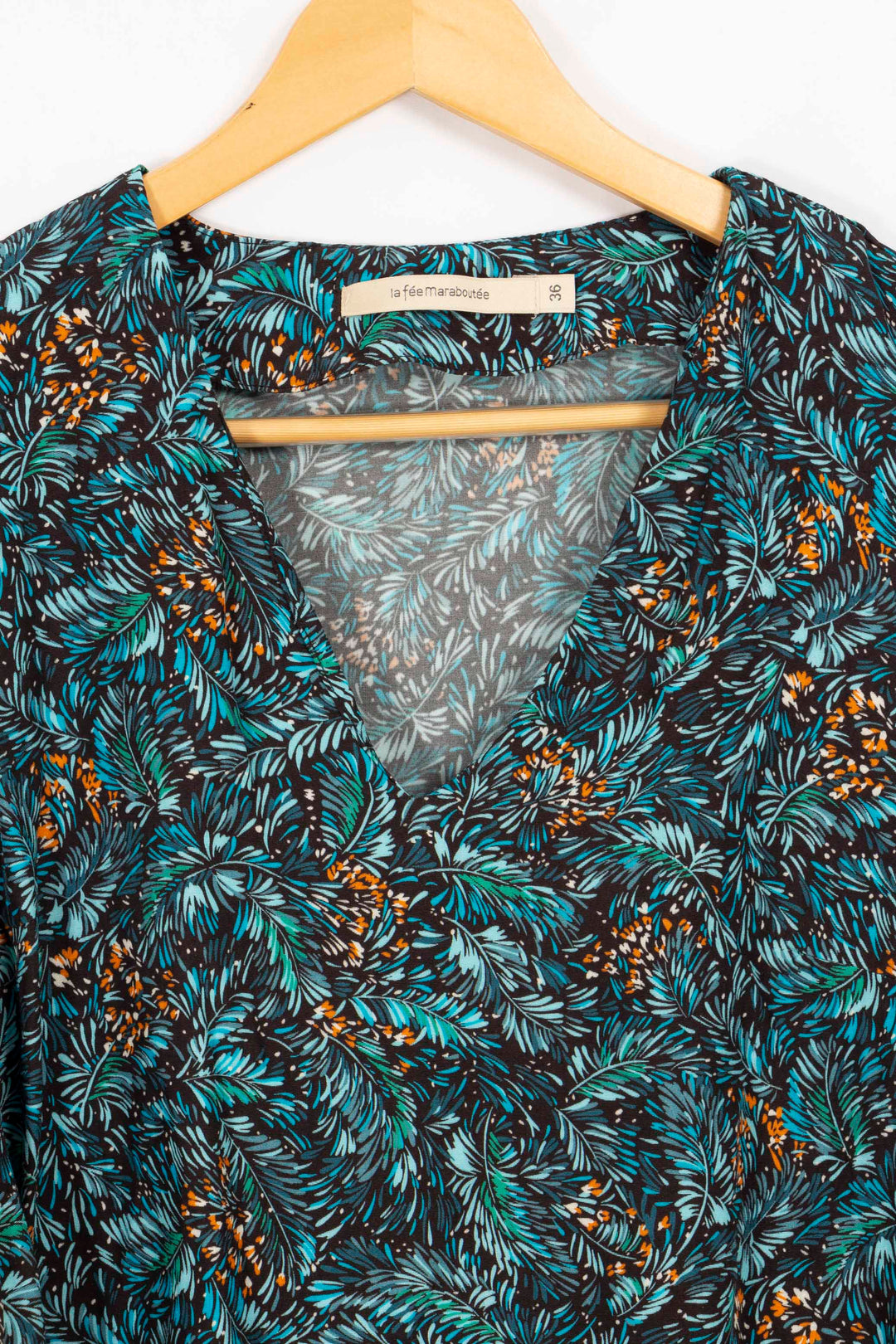 La Fée Maraboutée patterned blouse - 36
