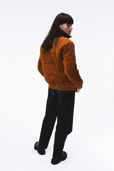 Doudoune Puffer Camel Côtelé Paris - XS