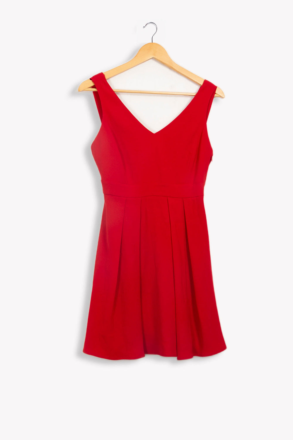 Robe rouge à bretelles - 36