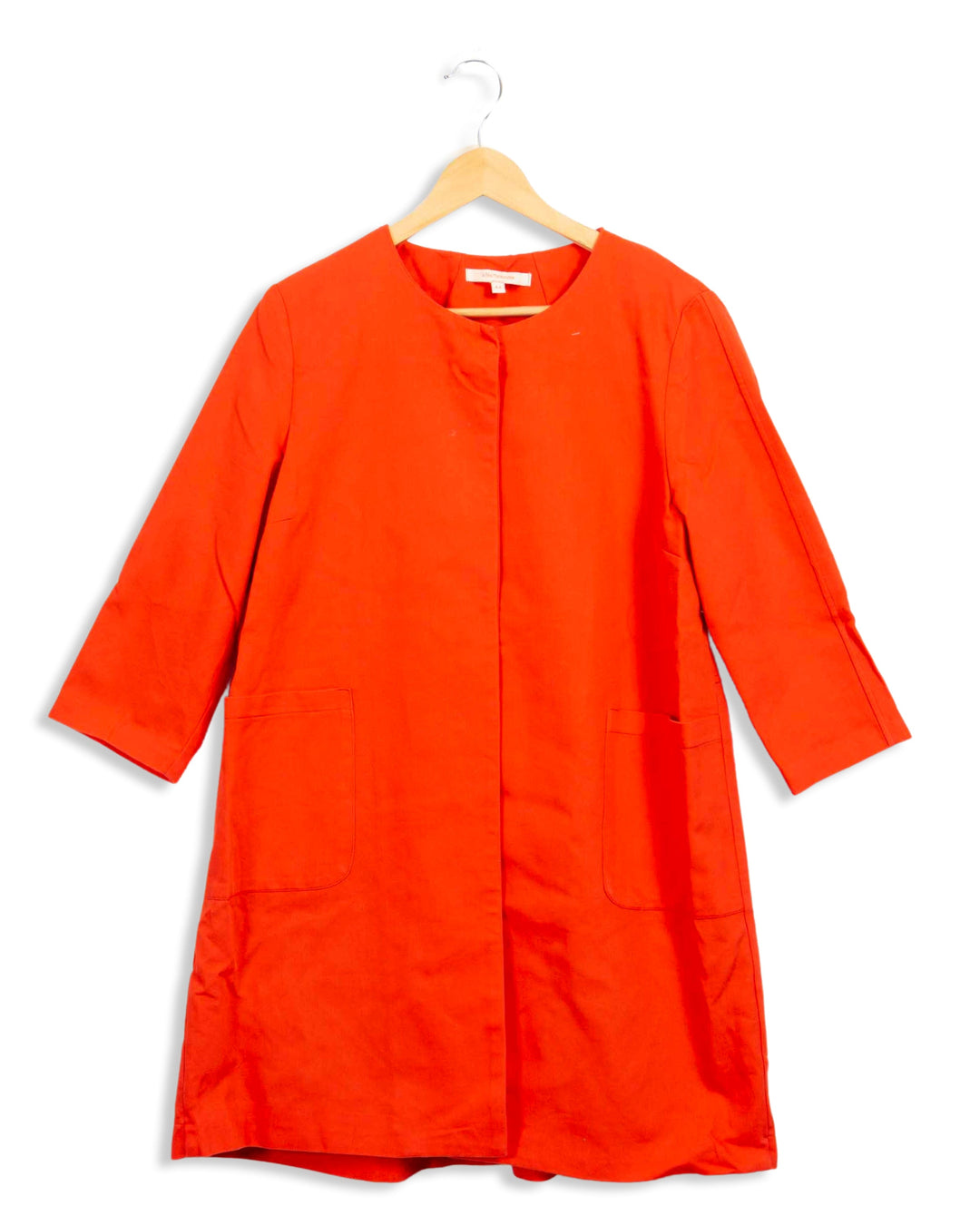 Manteau orange La Fée Maraboutée - 44