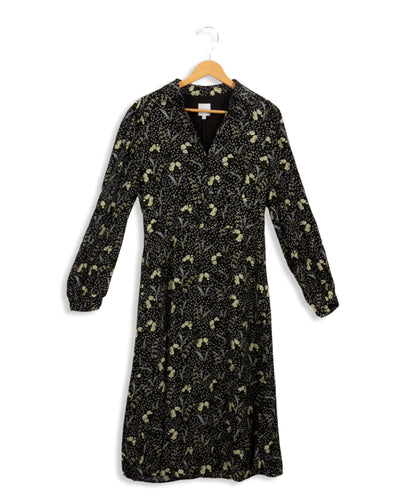 Robe noire à motifs Petite Mendigote - L