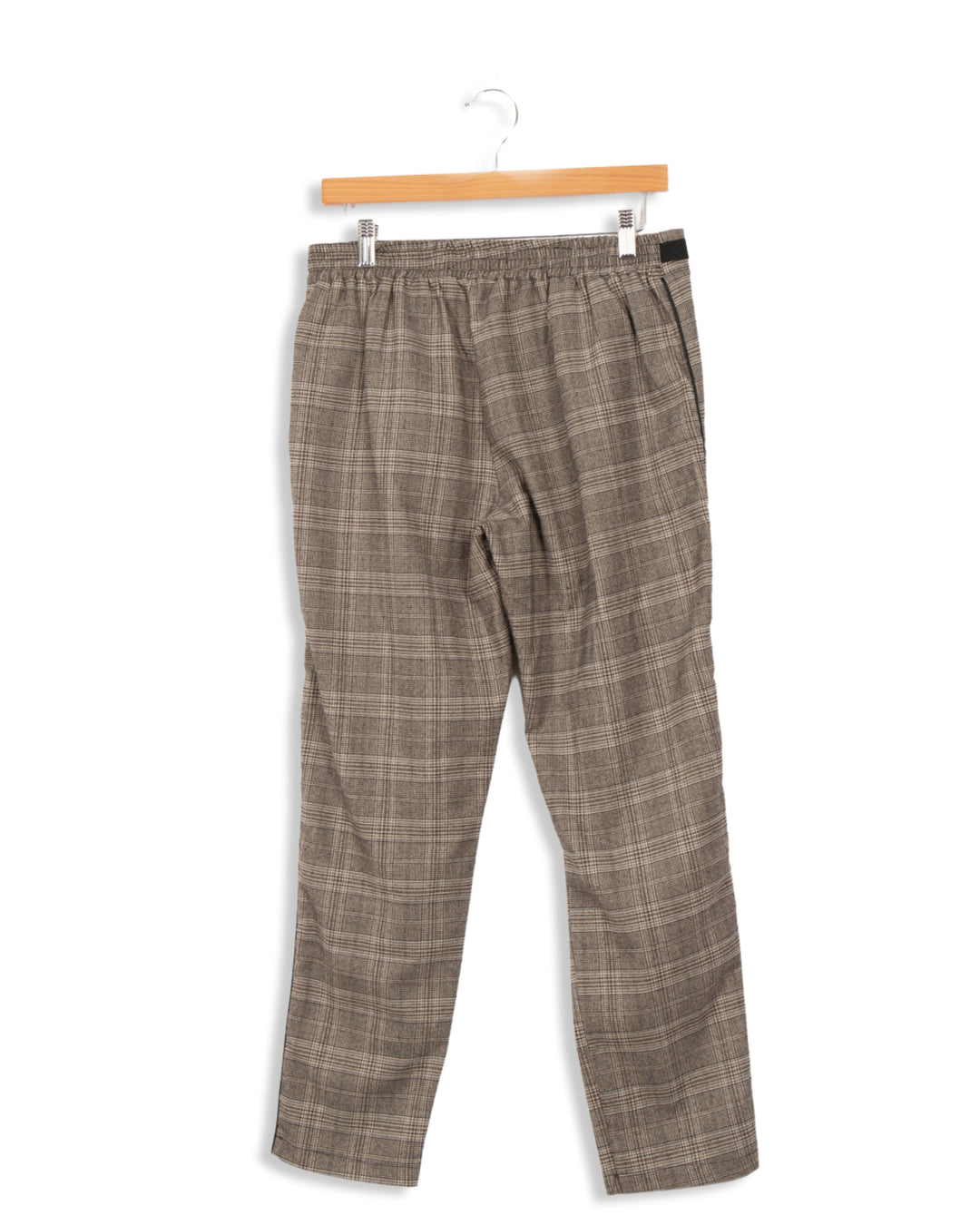 La Fée Maraboutée gray checked pants - 42