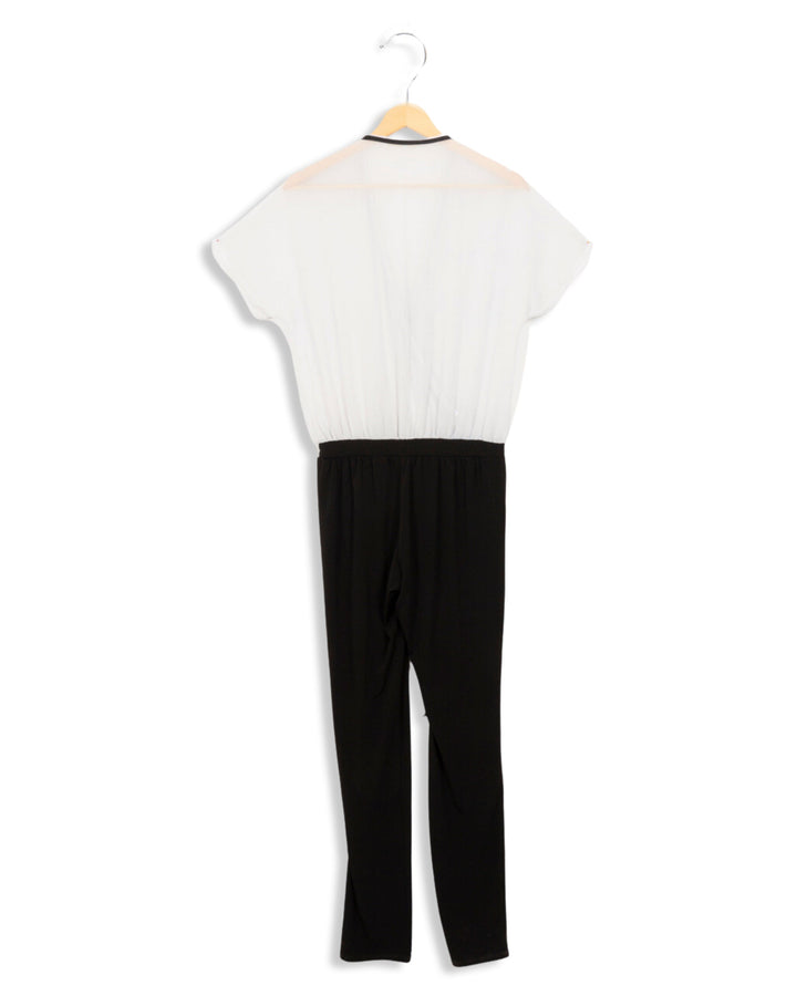 Black and white jumpsuit La Fée Maraboutée - 40