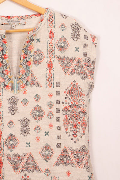Robe multicolore La Fée Maraboutée - 36