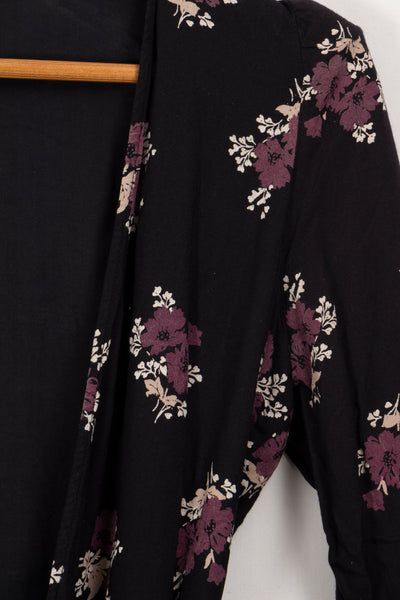 Robe noire à motifs Petite Mendigote - S
