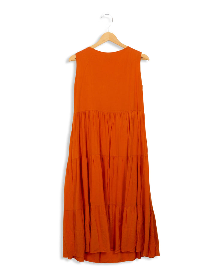 La Fée Maraboutée orange dress - 36