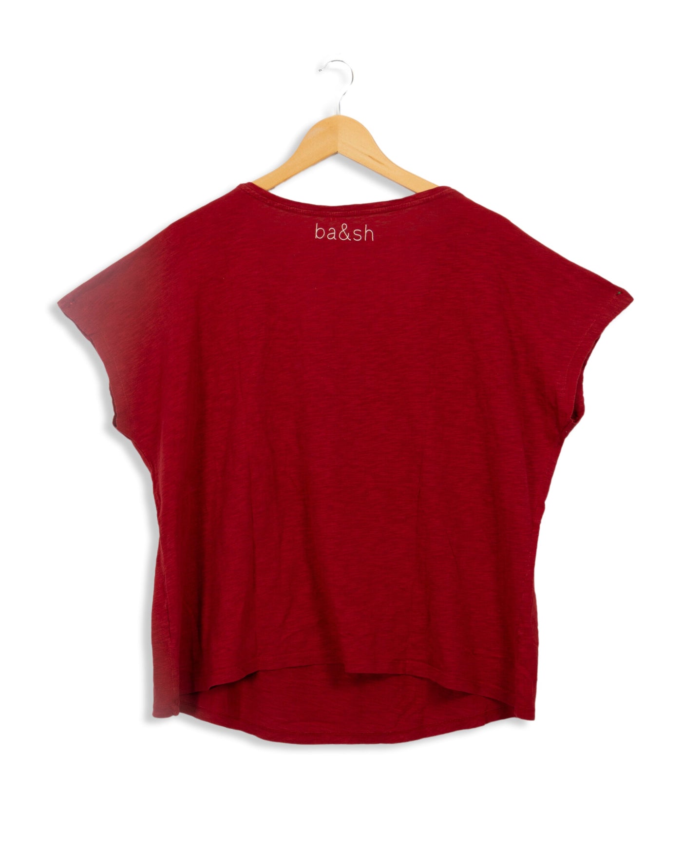 T-shirt rouge Ba&sh - L