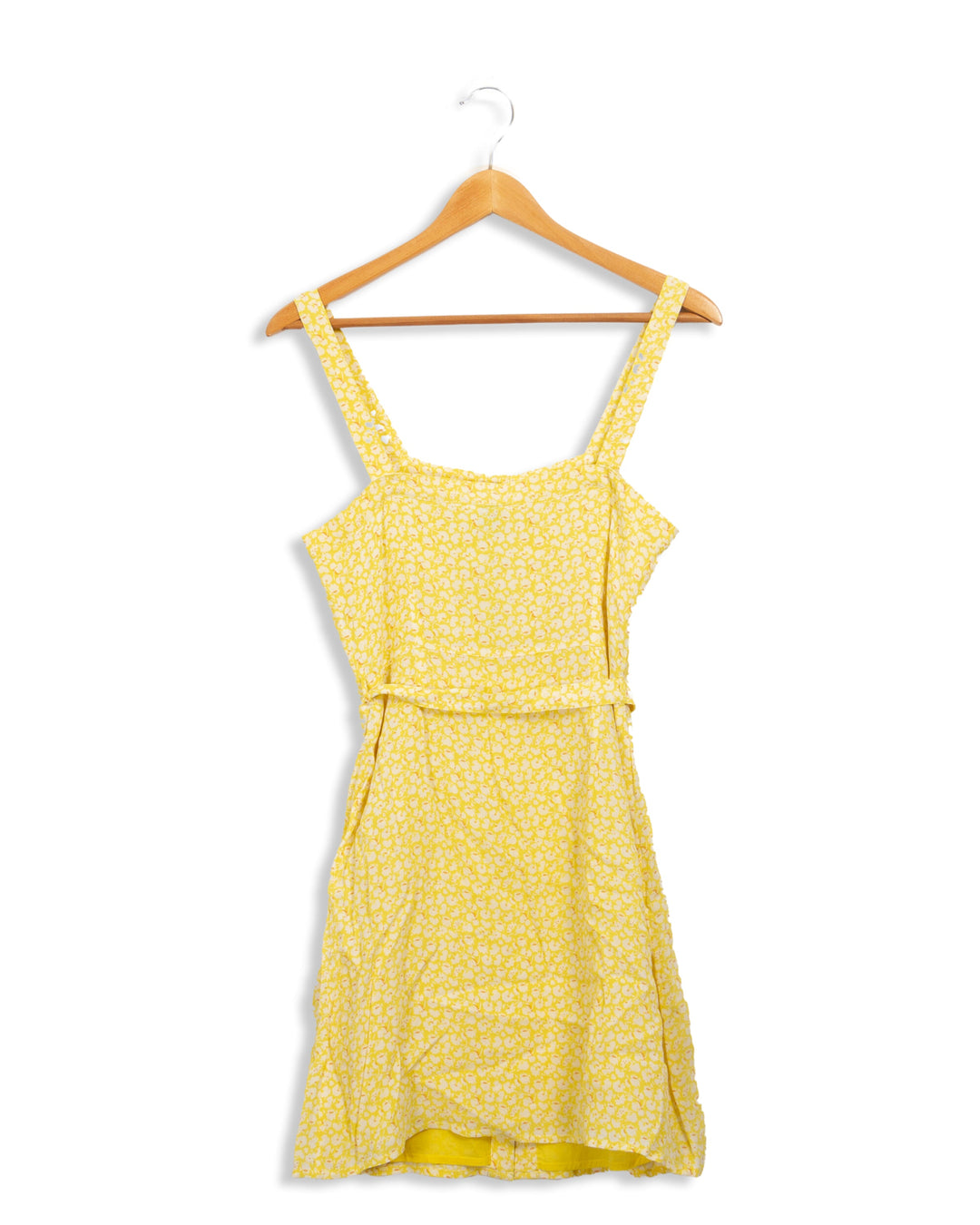 Yellow patterned dress Petite Mendigote - S