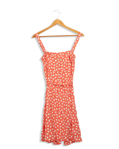 Robe rouge à motifs Petite Mendigote - S
