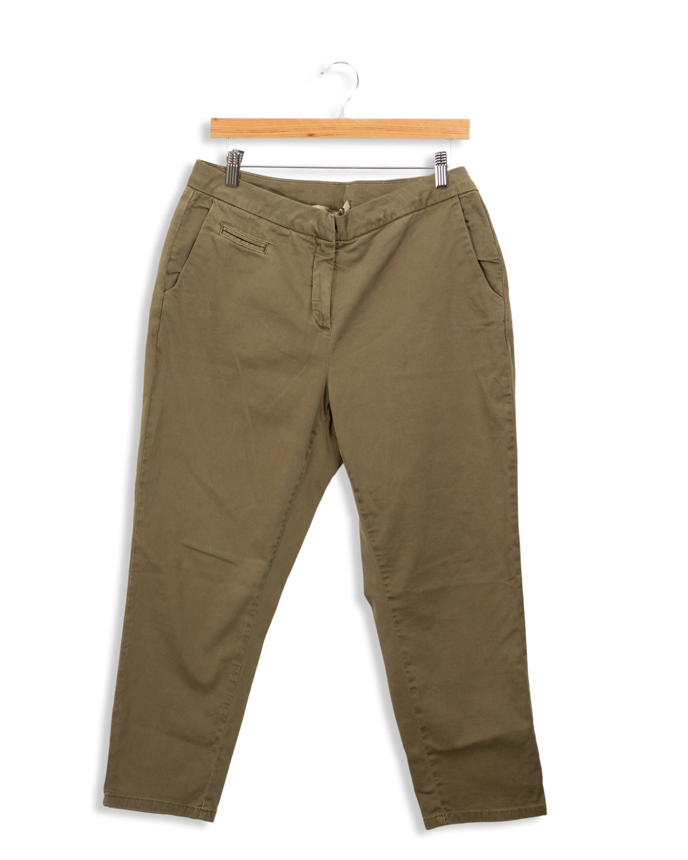 Pantalon vert kaki à poches La Fée Maraboutée - 42