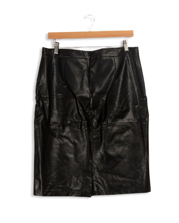 Leather skirt - 42