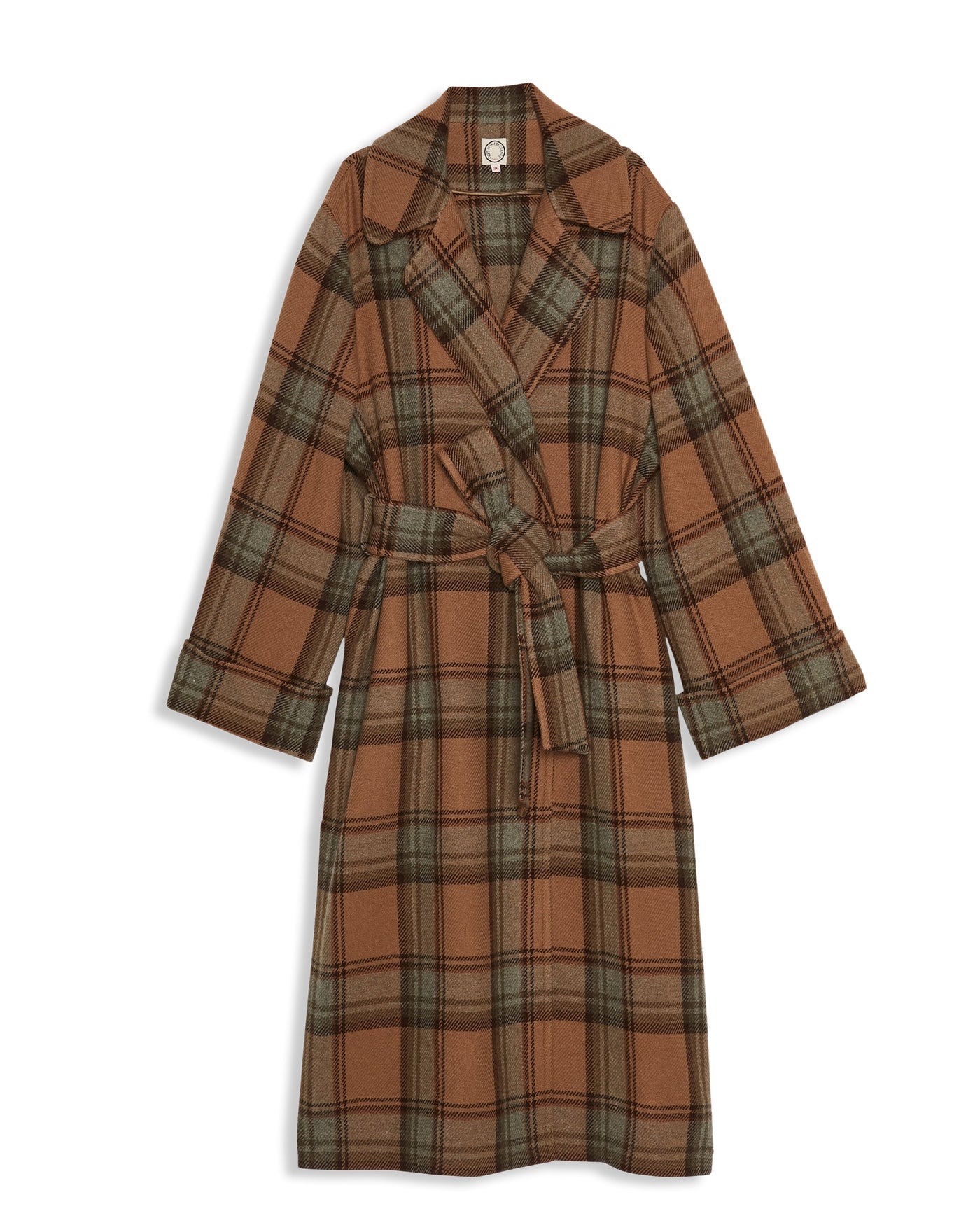 Manteau Gritt à carreaux - M