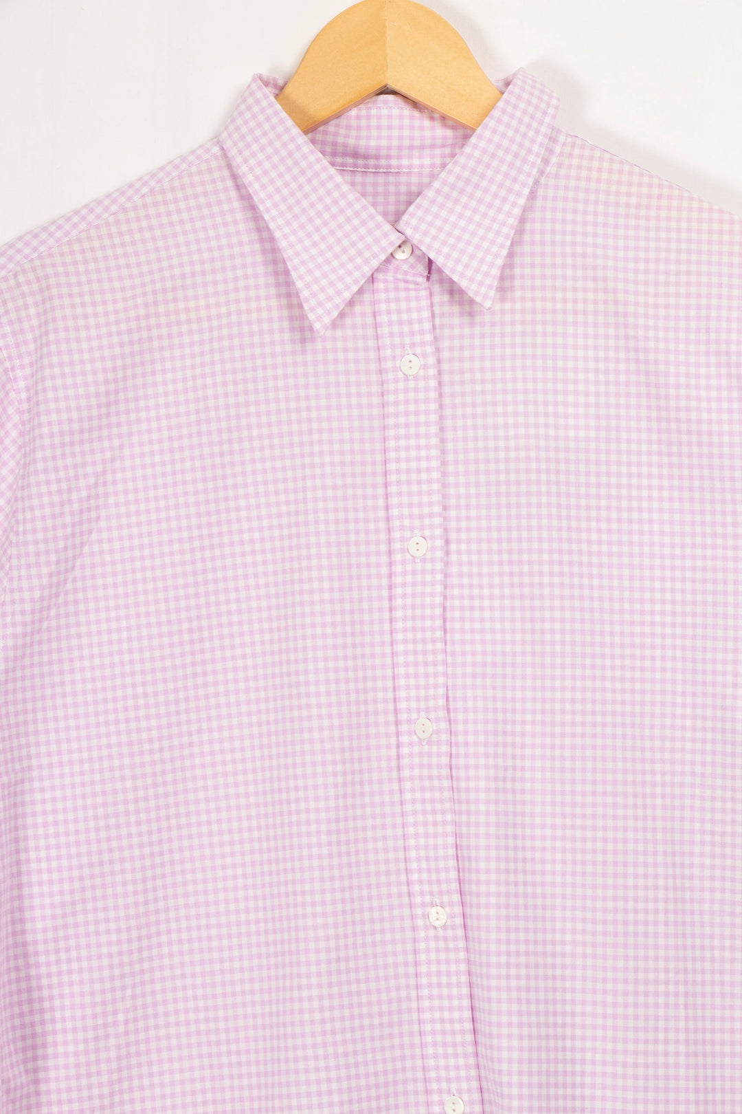 Purple check shirt - 34