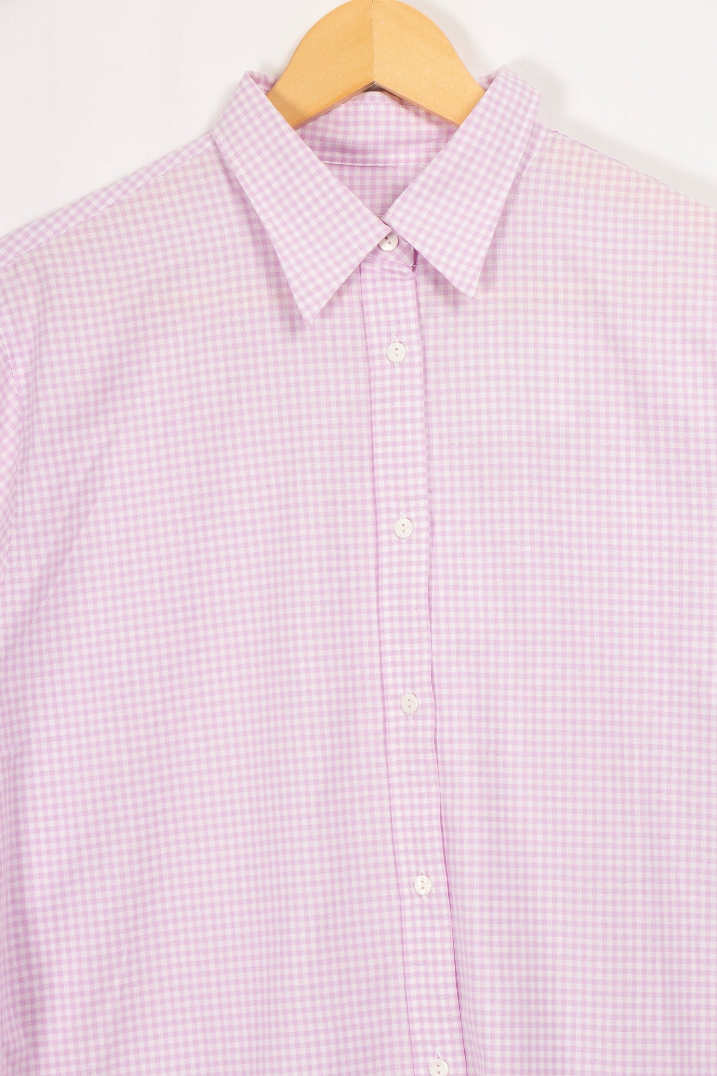 Chemise à carreaux violets - 44