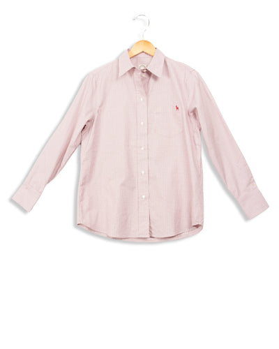 Chemise à carreaux roses - 36